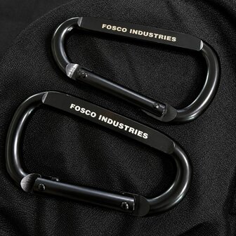Fosco Heavy duty hammock straps set 2 stuks zwart