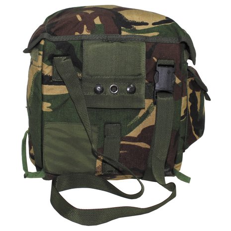 Gas mask shoulder bag S10 DPM camouflage, British army