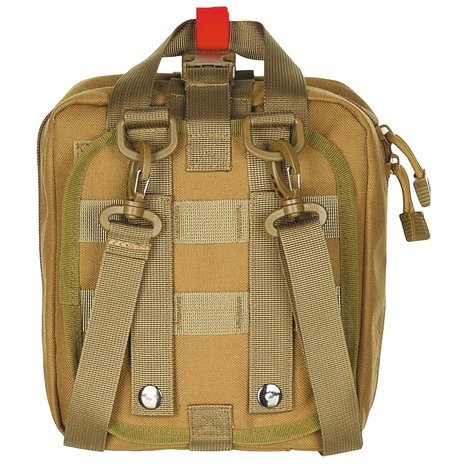 MFH Tactical Pouch, First Aid, large, "MOLLE", coyote tan