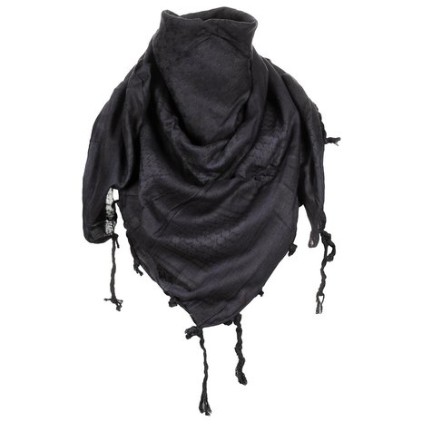 PLO sjaal "Shemagh" zwart