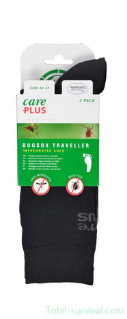 Care Plus Bugsox Traveller black 2-pack