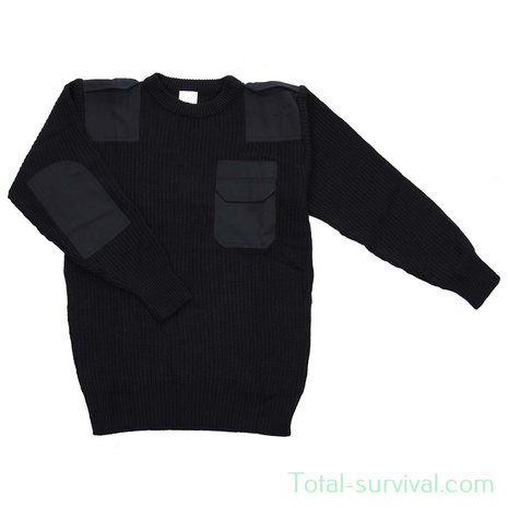 Fostex Commando sweater acrylic, black