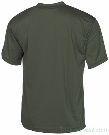 T-Shirt, "Tactical", korte mouw, legergroen