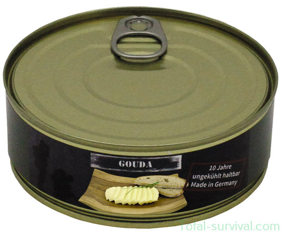MFH canned Gouda cheese, 200g, emergency food