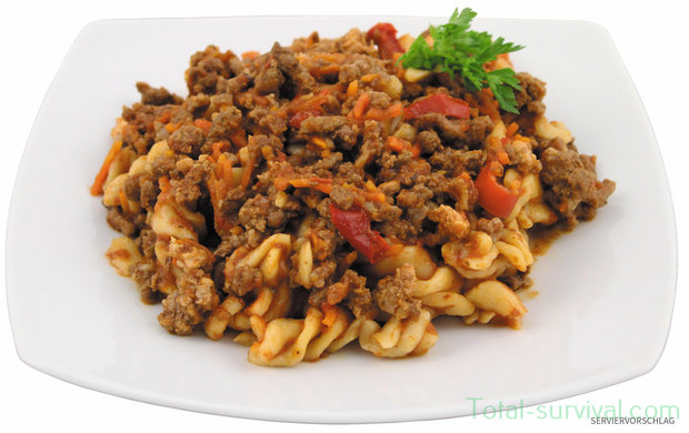MFH Canned Pasta Bolognese, 400g, emergency food