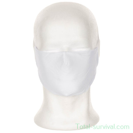 Masque buccal réutilisable MFH, blanc
