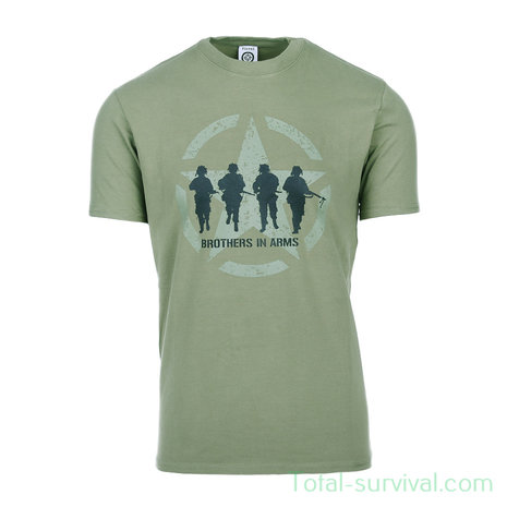 Fostex T-shirt Brothers in Arms, grün