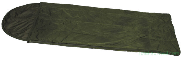 British Army sleeping bag, "Warm Weather", olive green