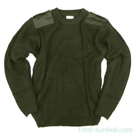 Fostex Kinder Commando Pullover Acryl, grün
