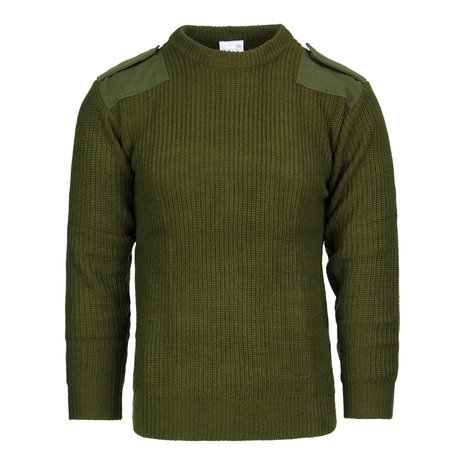 Fostex kids commando sweater acrylic, green