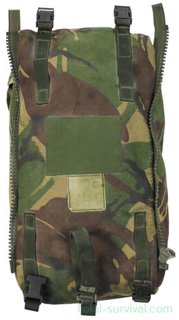 British backpack 100L "PLCE LONG" with side pockets, Woodland DPM