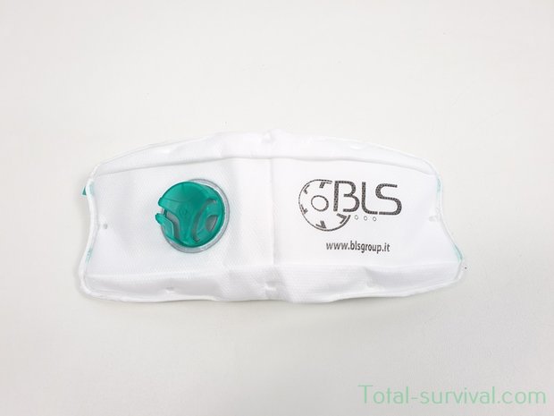BLS 860 Masque buccal FFP3 NR D avec valve respiratoire, CE 0426