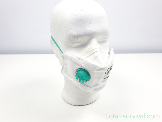 BLS 8290 Mouth mask FFP2 NR D with breathing valve, CE 0426