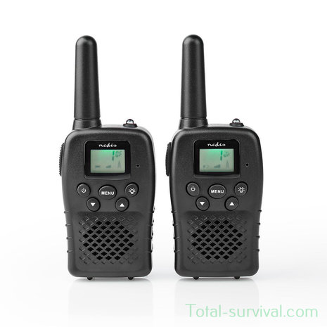Nedis TK1000 PTT/VOX communication portofoon set, tot 10 km