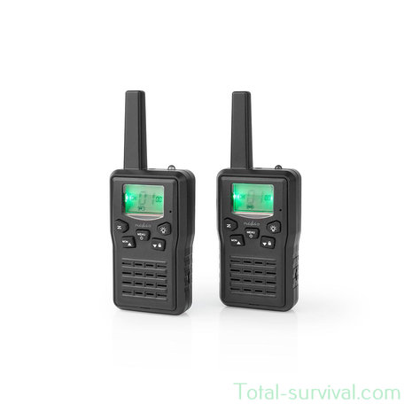 Nedis TK1010 PTT / VOX communication two-way radio set, up to 10 km