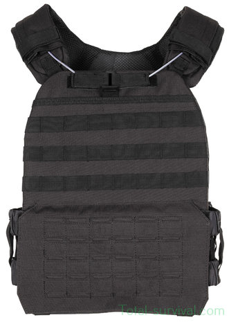 MFH Plate carrier vest "Laser MOLLE", zwart