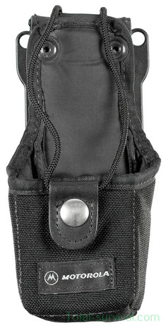 Britische Polizei Motorola Funkgerätetasche mit Gürtelhalterung, Nylon, Schwarz