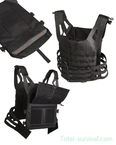 Mil-tec Plate carrier vest Gen II, black