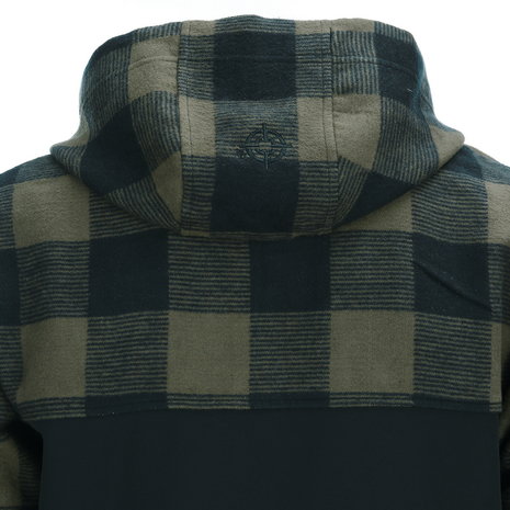 Fostex Lumberjack Hooded Jacket, Black / Olive