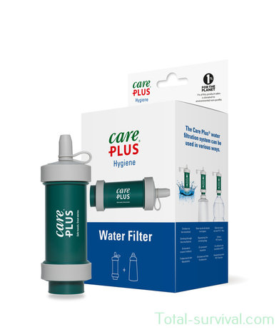 Care plus compact Wasserfilter 0,1 Mikrometer, grün