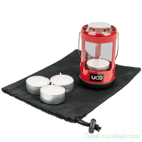 UCO Candle Lantern Kit 2.0, Rot