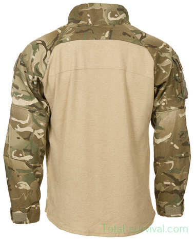 Britse leger Combat Shirt longsleeve, "UBAC", FR, Hot Weather, MTP Multicam