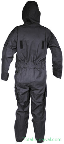 Remploy Frontline Civil responder NBC/CBRN protective coverall, waterproof, black