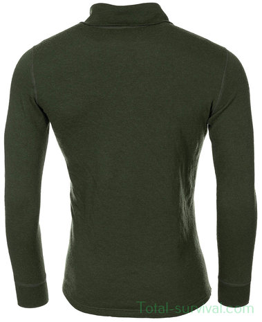 Dutch army thermal longsleeve undershirt, Unisex, Merino, OD green