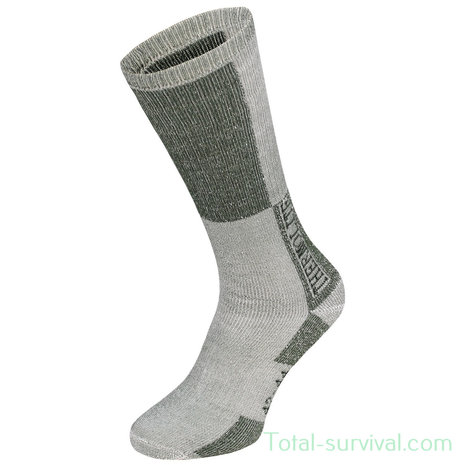 Fox outdoor THERMOLITE® Thermal winter socks, "Polar", green-white