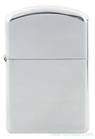 MFH Windproof Lighter, chrome polished, unfilled