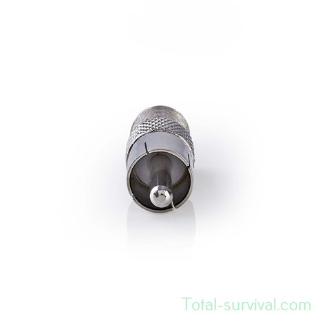 CBA RCA-Male / F-Female adapter, 75 Ohm