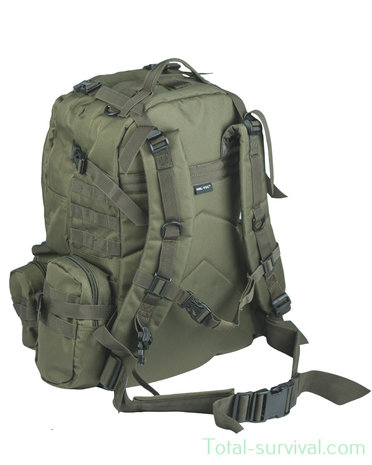 Mil-Tec Defense pack assembly Backpack, 36L, medium, OD Green