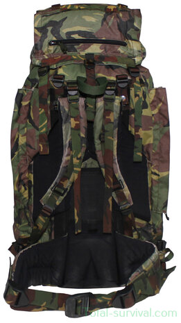 Dutch army ARWY field backpack 100L , Woodland DPM
