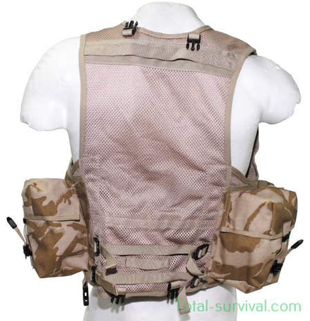 British Tactical load carrying vest, Molle, DPM desert