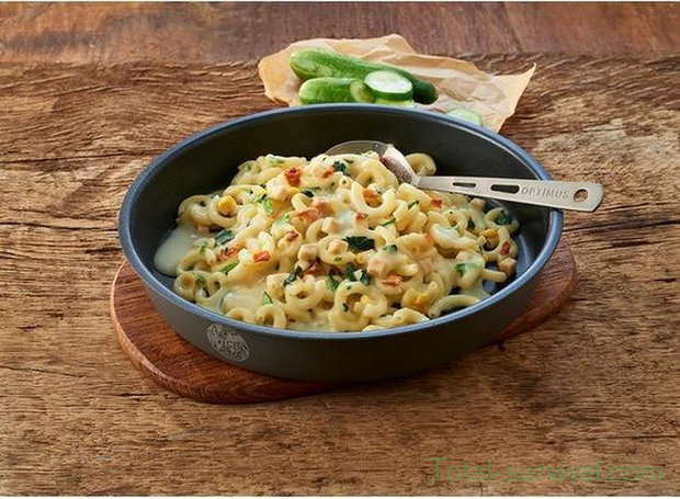 Trek 'n Eat, Emergency Food Creamy Pasta with Chicken and Spinach 500G tin