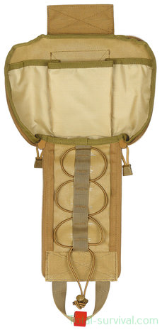 MFH Tactical Pouch, First Aid, small, "MOLLE", coyote tan