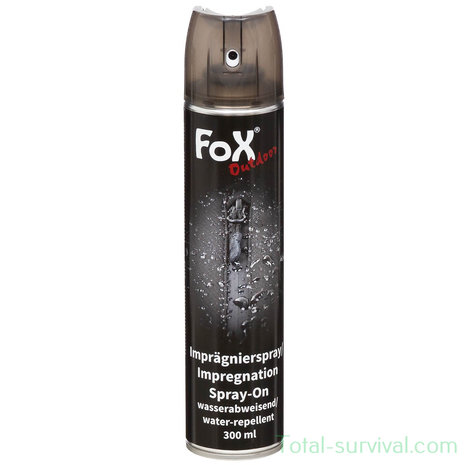 Fox outdoor universal impregnation spray 300ml, water and dirt repellent
