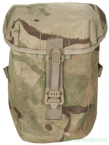 British utility pouch for Crusader canteens, MTP Multicam
