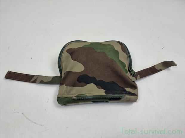 Plaque de protection italienne en composite avec poche, bas du corps CCE camo, Niveau 3 NIJ STD 0101.03, 19 x 15 CM