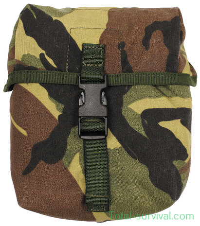 NL Utility pouch, "MOLLE", middel, woodland camo