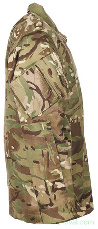 British combat field jacket "Warm Weather", MTP Multicam