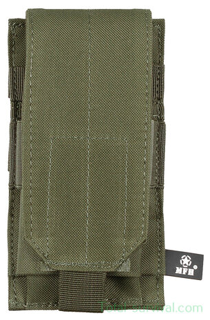 MFH single ammo pouch "MOLLE", OD green