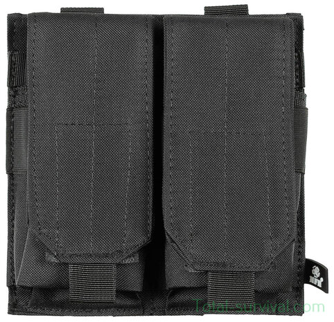 MFH Magazintasche, 2-fach, "MOLLE", Schwarz