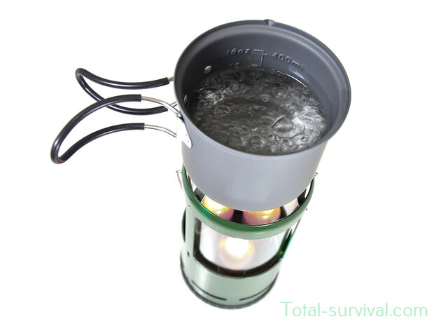 Lanterne 3-Bougie Uco Candlelier Vert