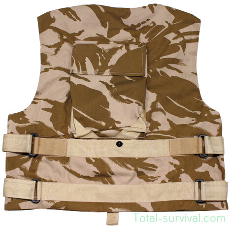 Britse cover body armour vest, Desert DPM