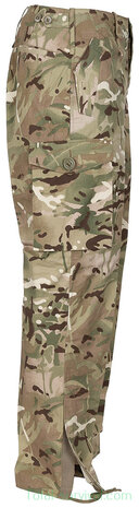 British army BDU combat trousers "Windproof", MTP Multicam