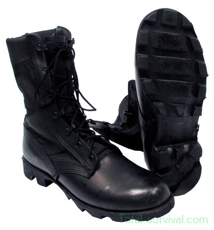 Wellco B930 Combat Boots, Jungle, black