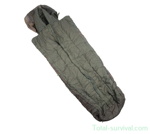 Greek army mummy sleeping bag, "Cold Weather", OD green