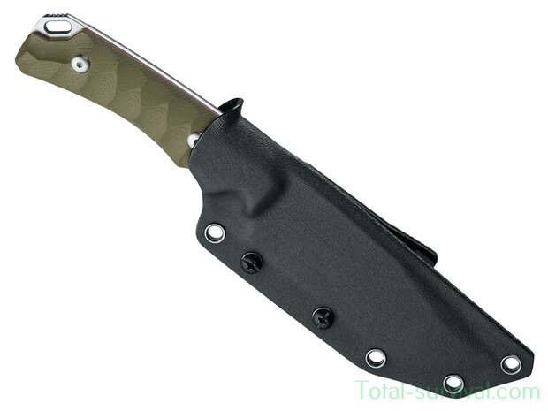 Black Fox Lynx Green D2 fixed blade Bushcraft Knife