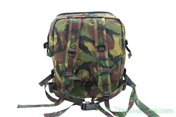 Seyntex medical field backpack with compartments, woodland DPM
